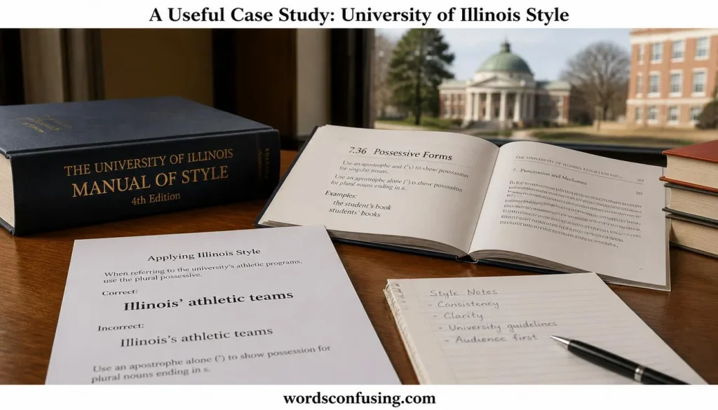 A Useful Case Study: University of Illinois Style