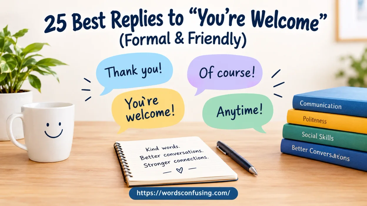 Best Replies to “You’re Welcome”
