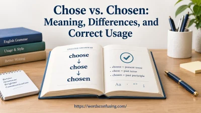 Chose vs. Chosen