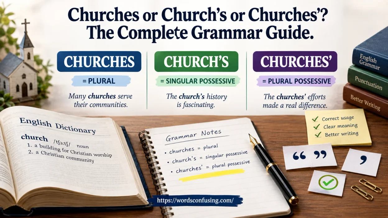 Churches or Church’s or Churches’