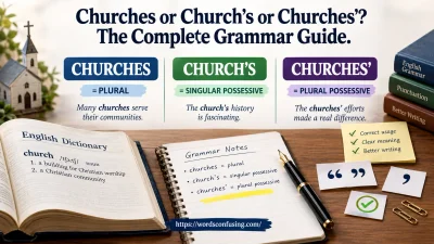 Churches or Church’s or Churches’