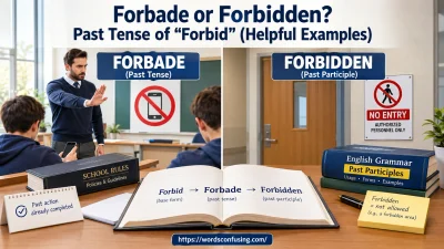 Forbade or Forbidden