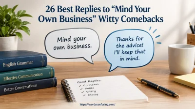 Mind Your Own Business