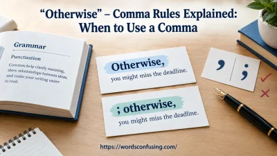 “Otherwise” Comma Rules Explained