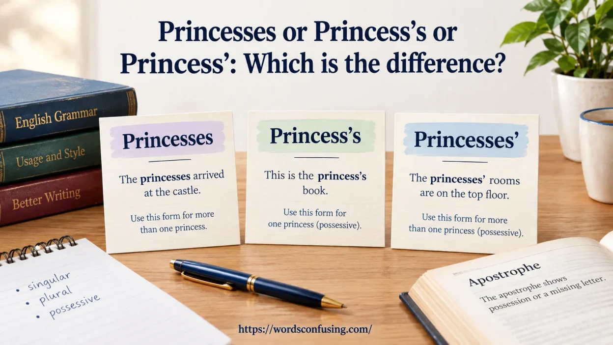 Princesses or Princess’s or Princess’
