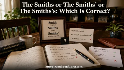 The Smiths or The Smiths’ or The Smiths’s