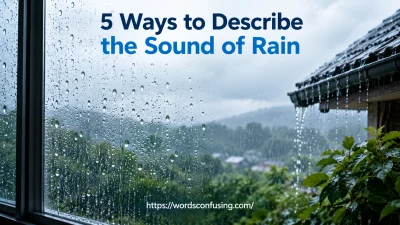 Ways to Describe the Sound of Rain