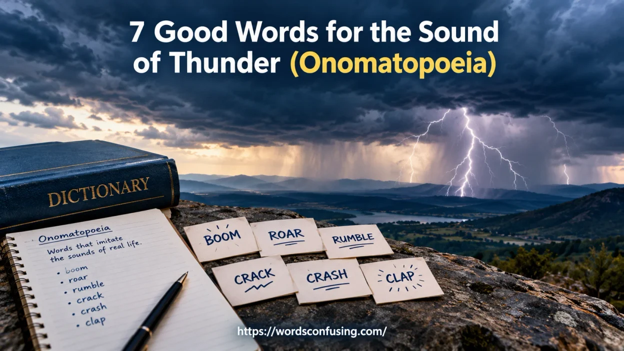 Words for the Sound of Thunder