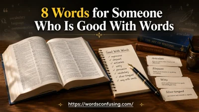 Eight Words for Someone Who Is Good With Words