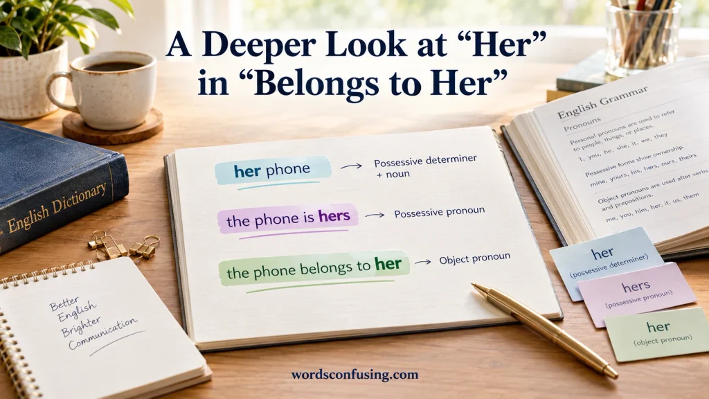 A Deeper Look at “Her” in “Belongs to Her”