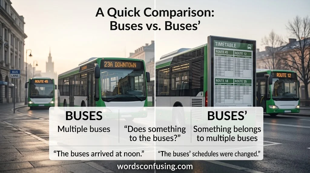 A Quick Comparison: Buses vs. Buses’