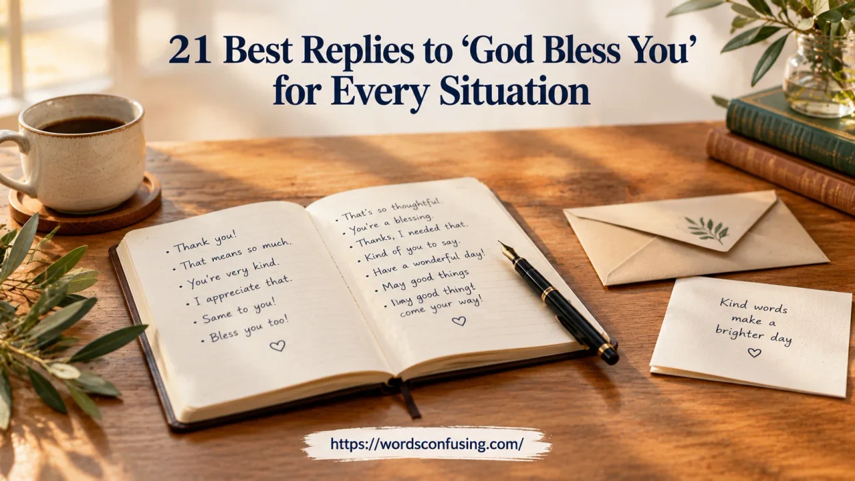 Best Replies to “God Bless You”