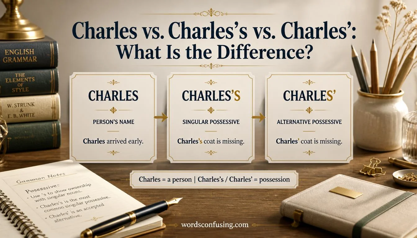 Charles vs. Charles’s vs. Charles’: What Is the Difference?