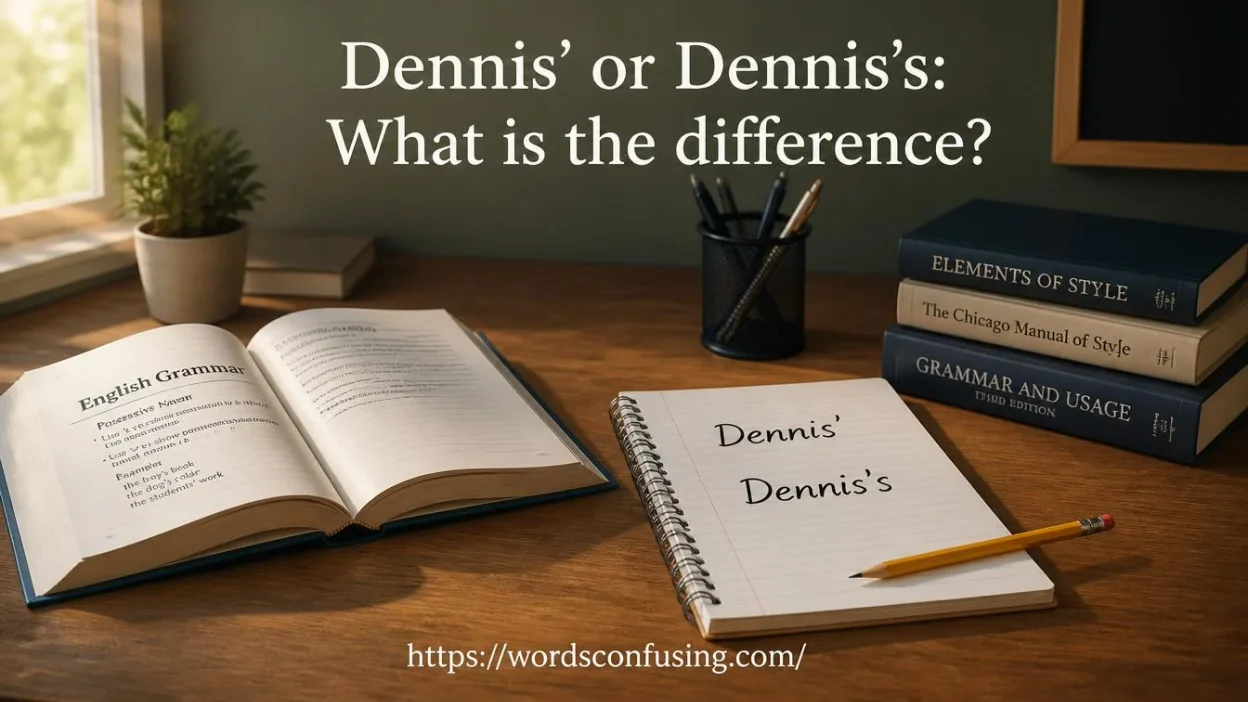 Dennis’ or Dennis’s