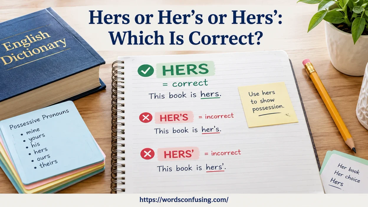 Hers or Her’s or Hers’