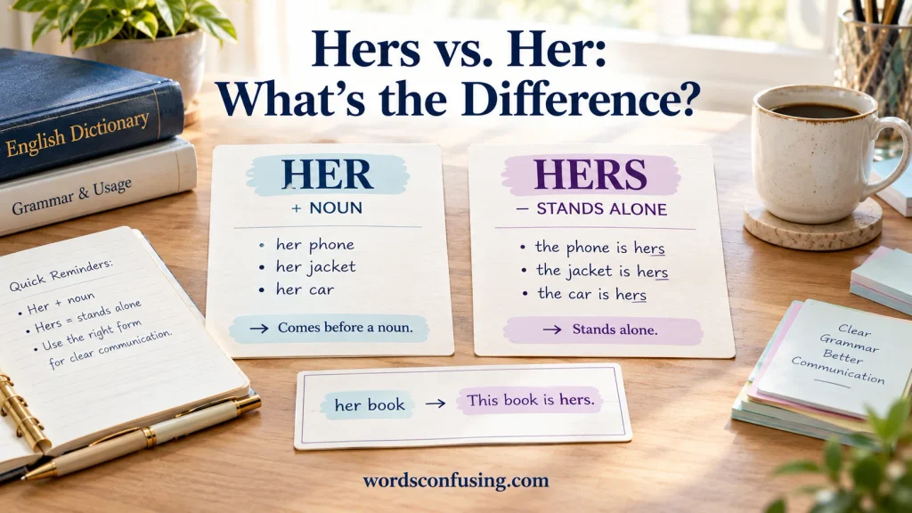 Hers vs. Her: What's the Difference?