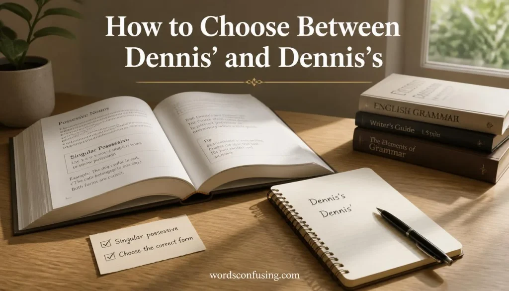 How to Choose Between Dennis’ and Dennis’s