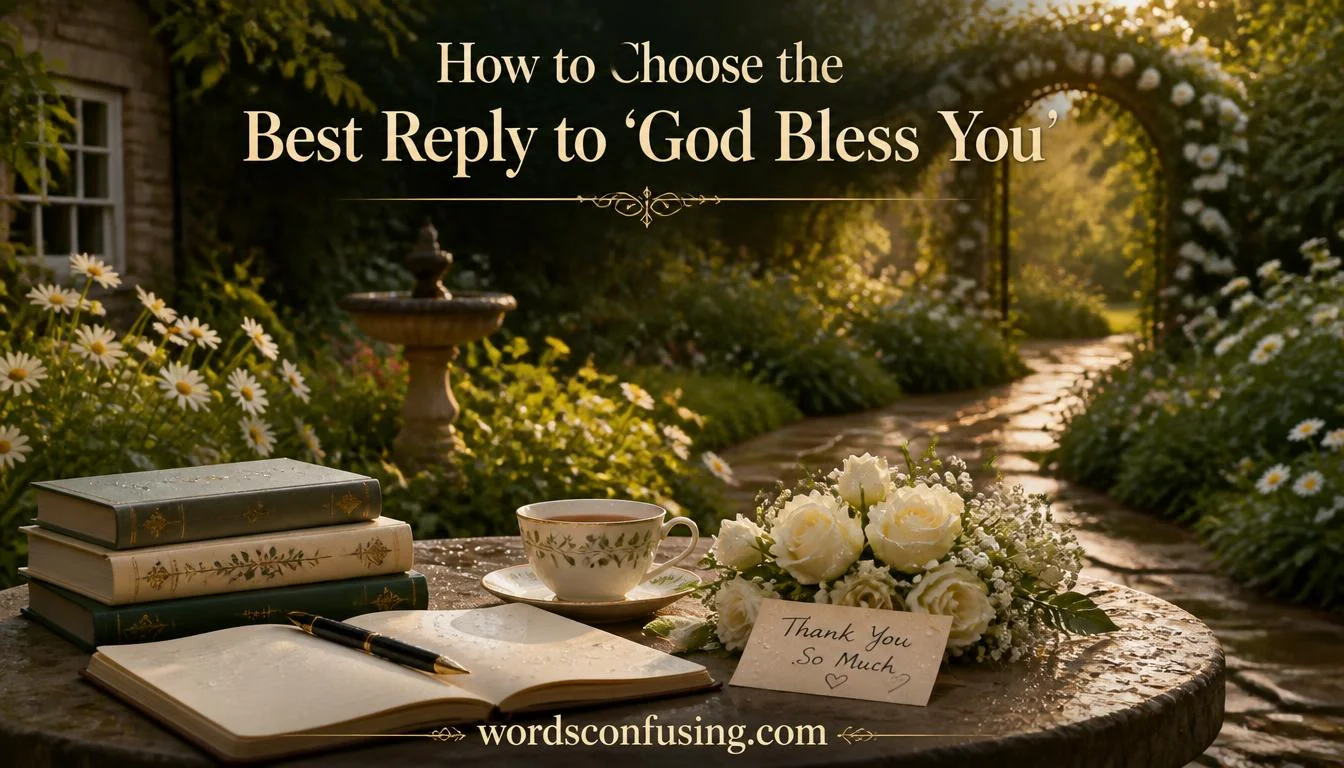 How to Choose the Best Reply to “God Bless You”