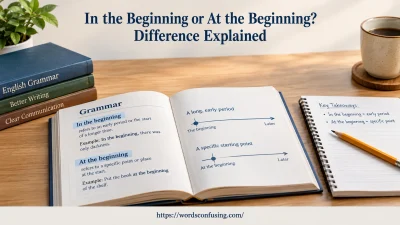 In the Beginning or At the Beginning