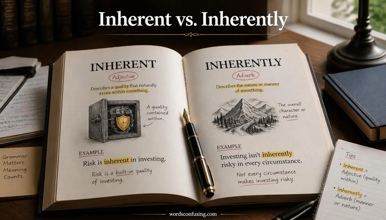 Inherent vs. Inherently