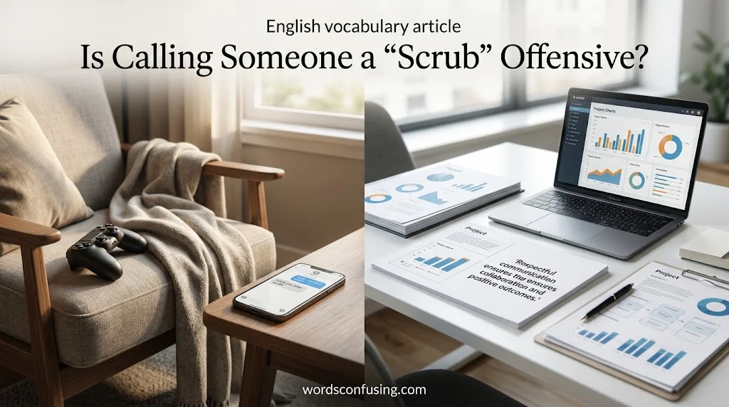 Is Calling Someone a “Scrub” Offensive?
