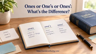 Ones or One’s or Ones’