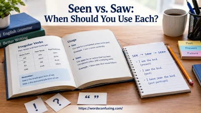 Seen vs. Saw