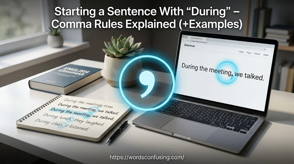 Starting a Sentence With “During”