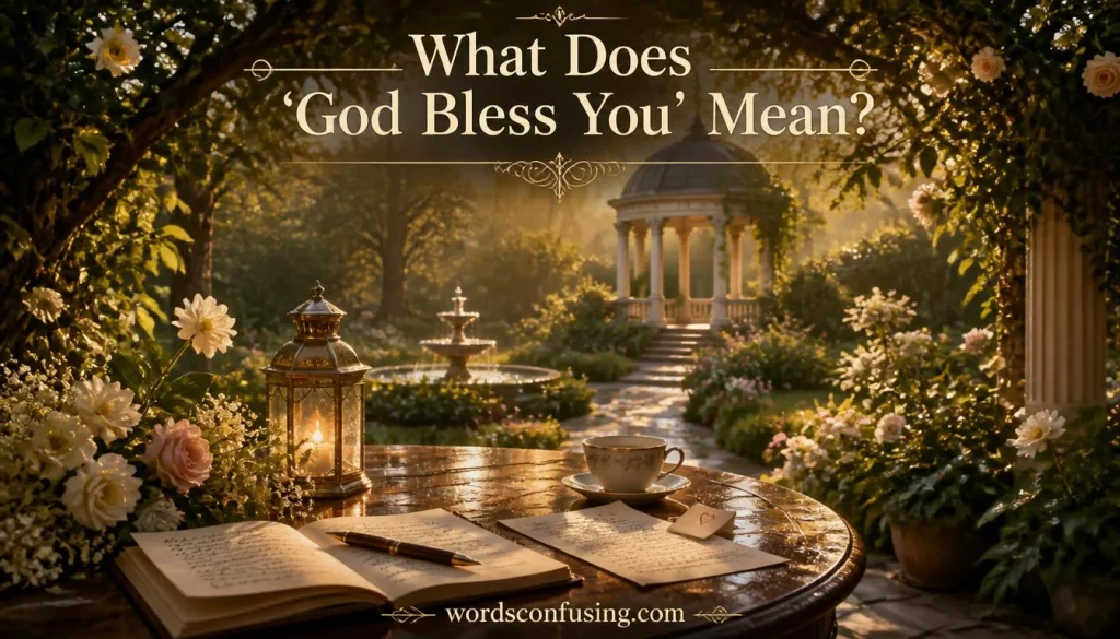 What Does “God Bless You” Mean?