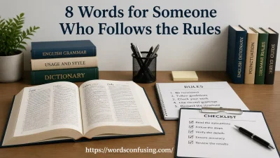 Words for Someone Who Follows the Rules